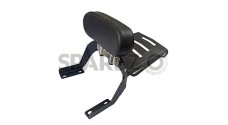 Royal Enfield GT Continental and Interceptor 650cc Rear Seat Rack With Backrest